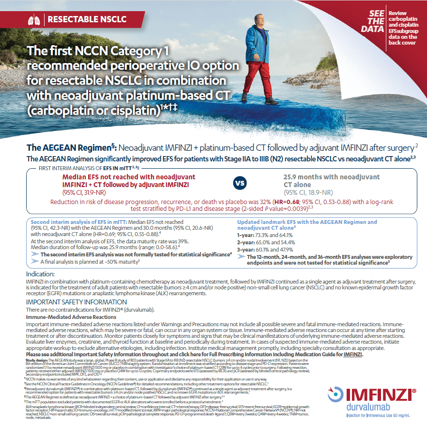 RESECTABLE NSCLC LEAVE-BEHIND